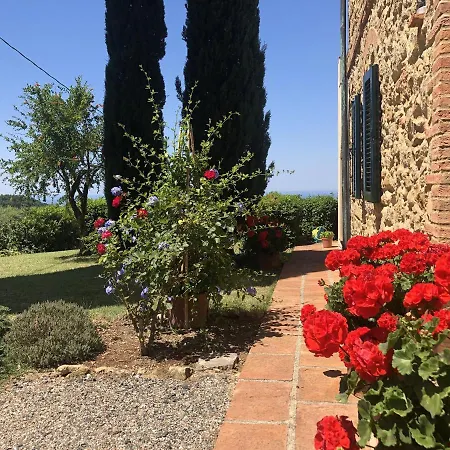 Podere Morena With Sea View, Private Terrace By Toscanatour Greg *